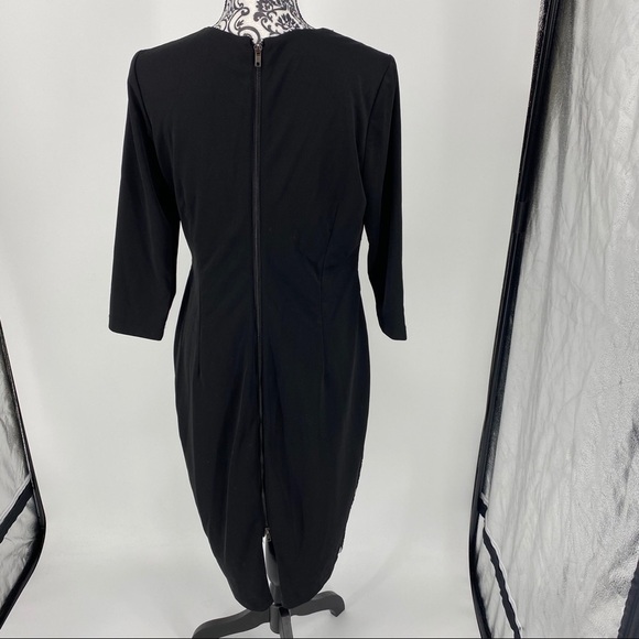 Alexia Admor Embroidered Sheath Dress stunning - Picture 8 of 9